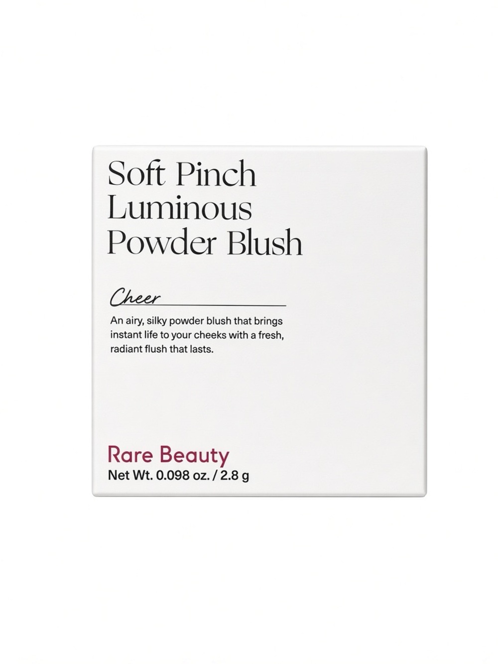Rare Beauty Soft Pinch Luminous Powder Blush — Cheer